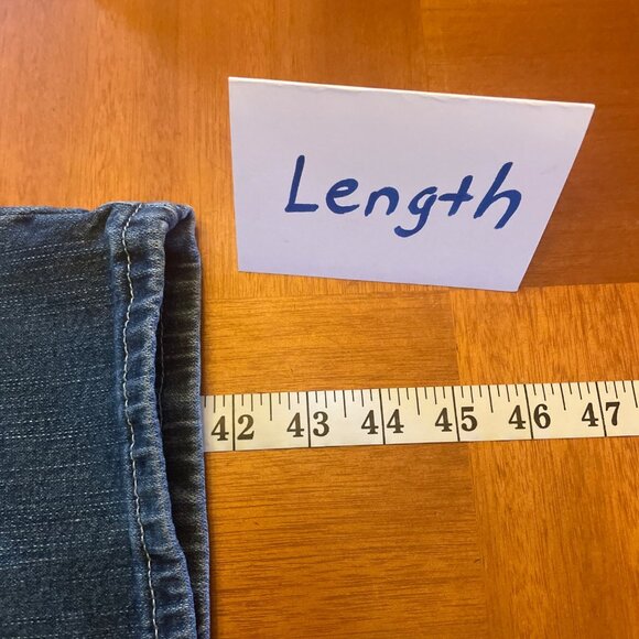 Maurices Plus size 22 women's jeans distressed embellished pockets - Picture 5 of 8